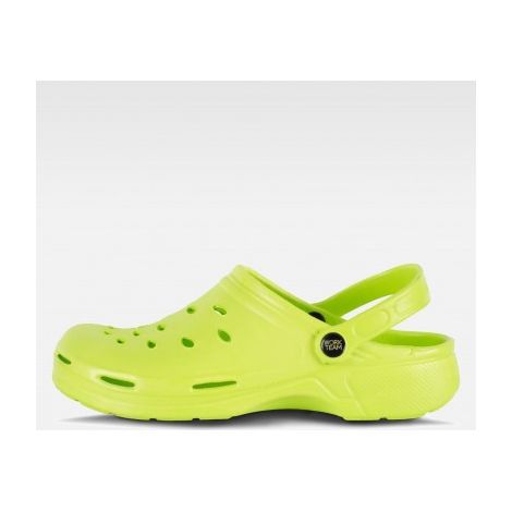 Zueco unisex económico SERVICIOS en plástico EVA WORKTEAM P2008 45 Verde