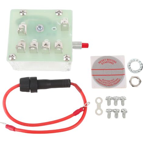 Ortviai Interrupteur magnétique 12 V pour moteur marin Bandit Chipper – Modèle 518APH-12, relais à boucle fermée (1/5)