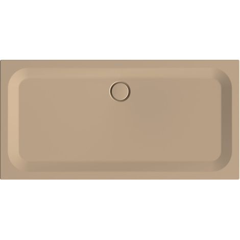 Plato de ducha rectangular BetteUltra con soporte mínimo de