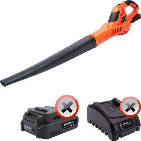 YARD FORCE Soffiatore per fogliame LB C20AW, 205 km/h, velocità dell'aria, volume 2000 l, 12.000 min-1, peso leggero e design compatto, senza batteria e caricatore (1/4)