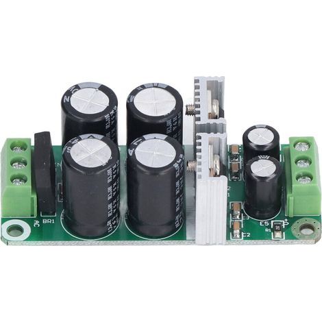 Carte de Filtrage Alimentation Double, Régulateur de Tension 12V avec Condensateur 470uF (1/5)