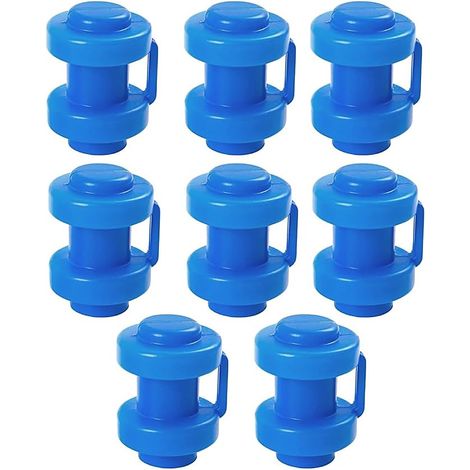 8 x Trampoline Ends 25 mm Trampoline Accessories Trampoline Ends Trampoline Caps for Trampoline Net Poles (1/5)