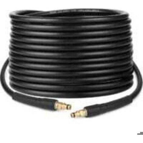 Tuyau Haute Pression - 10 M - Connecteur Rapide - Embouts Laiton - Compatible Karcher Serie K2 K3 K4 K5 K6 K7 (1/4)