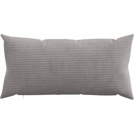 vidaXL Funda de almohada 6 pcs HEERLEN Gris Claro 40 x 80 cm pana (1/2)