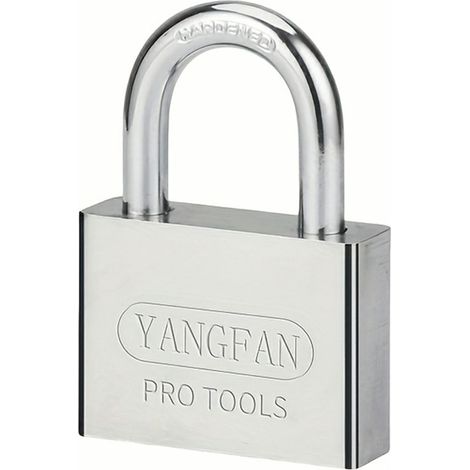 Cadenas de sécurité, 50 mm, avec 4 clés, résistant à l'eau, antivol, pour une installation à domicile et un usage quotidien.-AquaForge (1/5)
