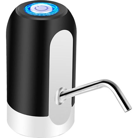 Distributeur D'eau Électrique - Batterie Rechargeable 1200 Mah - Compatible Fles 5 À 20 L - Pour Maison Bureau Extérieur - 1 Pièce (1/5)