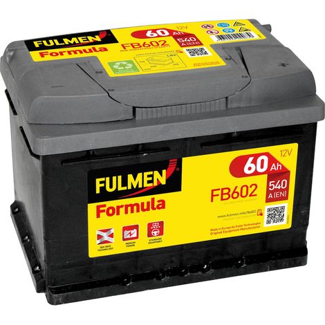 Batteria 12V - Fulmen Formula - 60 Ah - 540 A - LB2