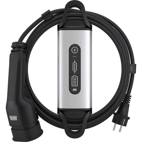 DEFA eMove Black Tipo 2 CEE 7/7 6 m