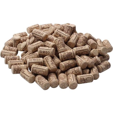 50 bouchons liège - pour bouteilles de vin, bière et liqueur (1/5)