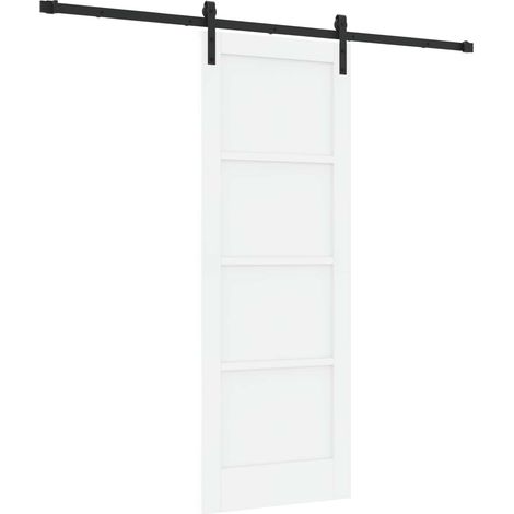 Porte coulissante 73,5 x 198,5 cm Bois d'ingénierie vidaXL