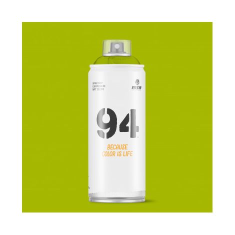 -CAHERSA- Pintura en Spray MTN Hardcore 400 ml 94 VERDE GUACAMOLE RV-34 (1/2)