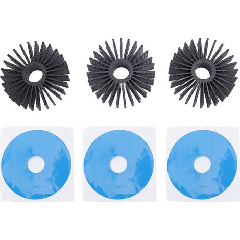 Refroidisseur Circulaire pour Motor 3D Printer - 36mm Aluminium - 3 Refroidisseurs avec Adhésif Thermique Préappliqué (1/5)