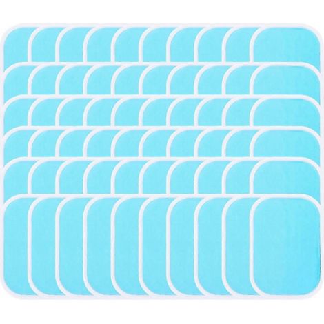 Coussinets de rechange pour 60 électrodes de gel EMS - Coussinet de gel absorbant pour utilisation sur l'abdomen avec gel pour électrodes (1/5)