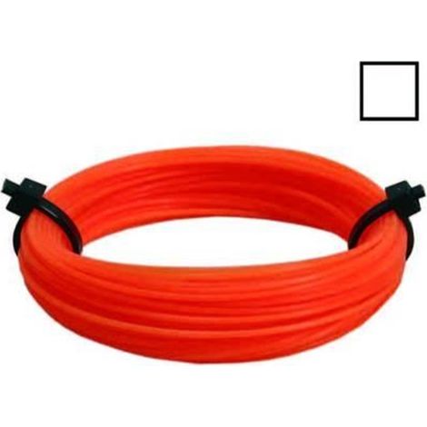 FILO DECESPUGLIATORE -  NYLON QUADRO  -- mm.4 in matassa da mt.25 FER 249713