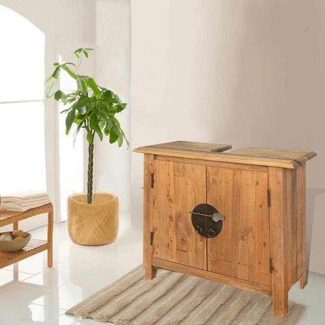 Maison Exclusive - Mobilier de salle de bain Bois de pin massif (1/5)