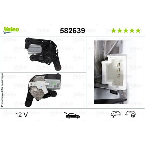 Moteur d'essuie-glace Valeo 582639 CITROËN 6405QJ