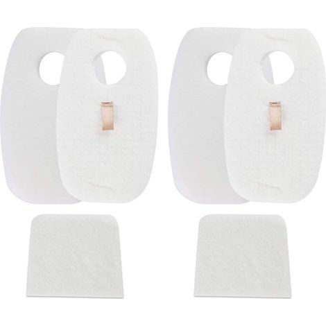 2pcs filtres Shark Rocket HV380uk,Shark HV380UKT,HV380W,HV381,HV382,HV383,HV384Q,Shark DuoClean,Filtres de rechange en mousse et feutre,Pour aspirateur,Compatible avec la pièce XFFH380 XPSTFH380 (1/4)