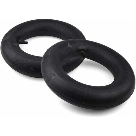 Chambres à air 4.80/4.00-8" 2pcs (valve droite) - Pour brouette/tondeuse/souffleuse/générateur - Résistantes à l'usure - Bricoleurs et jardiniers (1/4)