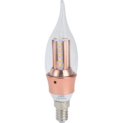 LED E14 9W pour lustre en cristal idéale pour la lumière