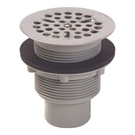Bonde de douche pour receveur ø60mm sortie verticale-Nicoll