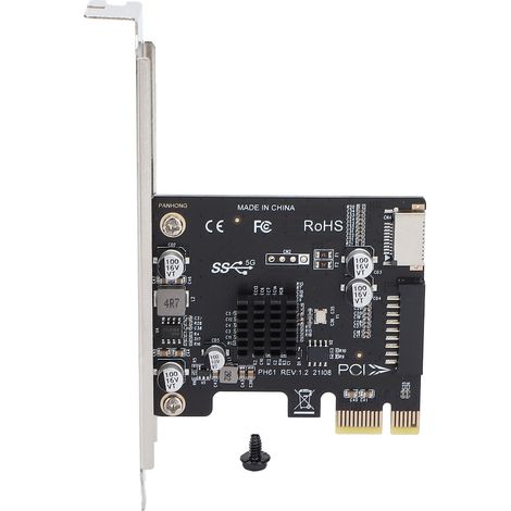 Carte d'extension PCIe vers USB 3.1 pour disque dur externe - Accessoire PC bureau (1/5)