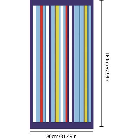Strandtuch, ultrafeines, saugfähiges Strandtuch aus Fasern, bedrucktes Handtuch, Strandmatte