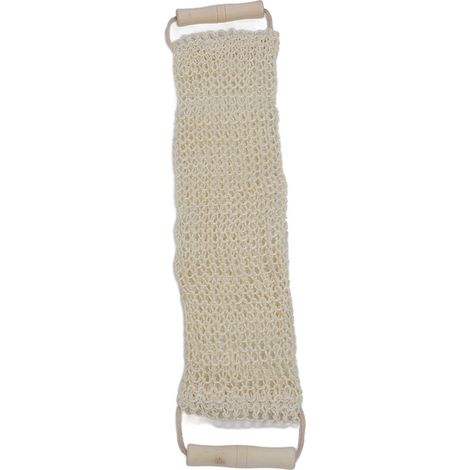 Grande gant de toilette exfoliant pour douche, serviette de bain portable, brosse de dos longue pour nettoyage en profondeur, tissu lavable, idéal pour le corps. (1/5)