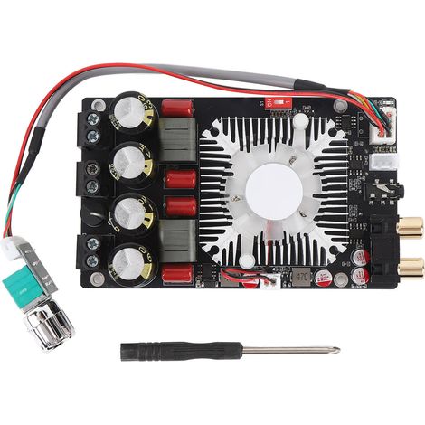 Scheda amplificatore digitale YWBL-WH TPA3251 BT 220 WX 2 moduli amplificatori stereo HiFi da 12 a 36 V CC con Bluetooth per sistemi audio home cinema e car audio fai-da-te.
