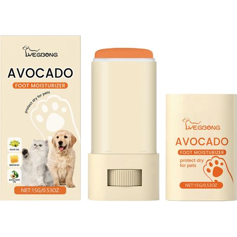 Baume pour coussinets YEGBONG, Soin des pattes, Soin anti-gerçures, Crème hydratante pour les pattes 15 g (1/5)