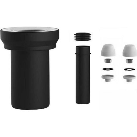 SANIT WC-Anschlussgarnitur 180 mm DN90 PP weiß - 58.933.00..0000