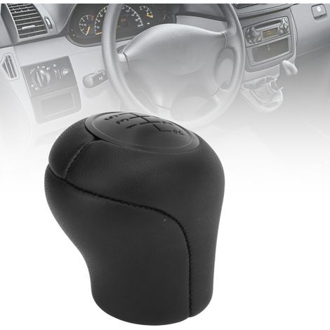 Pommeau de Commande de Vitesses 6V pour Mercedes-Benz Vito W639 (2003‑2010) - PVC & Cuir, Sensation de Confort (1/5)