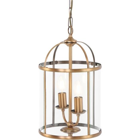 Steinhauer - hängeleuchte - Pimpernel - bronze - glas metall - Ø (1/5)