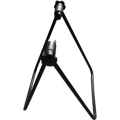 Support vélo métallique U solide, rangement au sol pour bicyclette, support de stationnement réglable (1/5)
