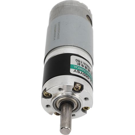 24-V-Gleichstrom-Getriebemotor, 150 U/min, Drehzahlregelung, Reinkupfer, niedrige Drehzahl, für Kraftfahrzeuge, mechanisches Untersetzungsgetriebe, Kompaktmotor (1/5)