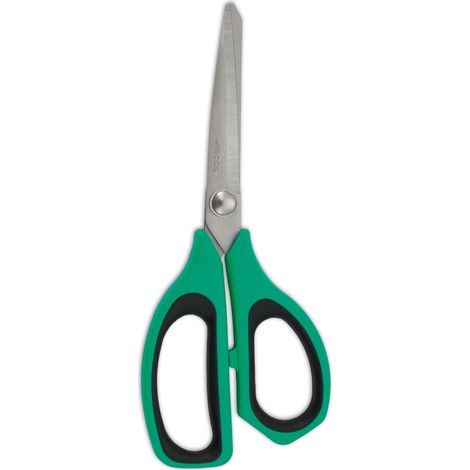 Tijera de Cocina Arcos 185621 de acero inoxidable y mango Polipropileno + Elastómero de color verde  de 215 mm en blíster (1/5)