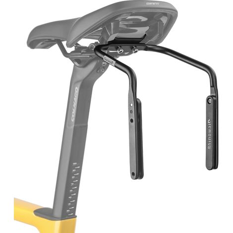 Support de Sacoche de Selle Anti-Dérive pour Bikepacking avec Support de Montage et 2 Trous de Fixation pour Porte-Bouteille (1/5)