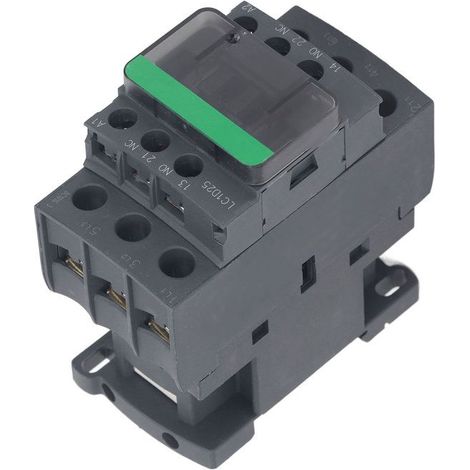 OMABETA remplacement de contacteur AC Contacteur AC 1NO 1NC 25A 380V, bobine haute bricolage selecteur Tension de bobine AC380V (1/5)