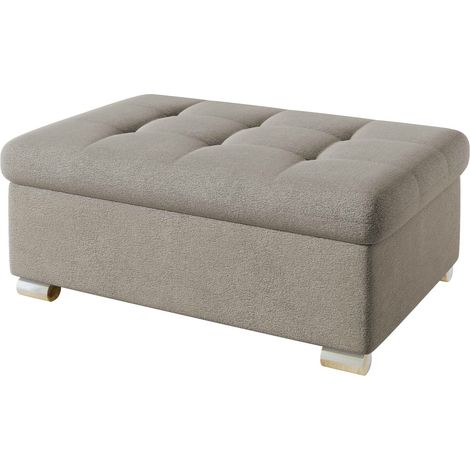 Banco tapizado Comfivo Gemma I, Velo 622, 41x70x96cm, Diámetro: 0, Tapiz, Patas: Plástico, 0