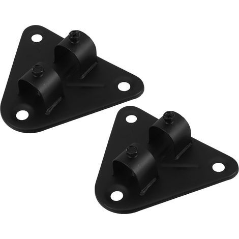 2 Piece Triangular Electric Mounting Workshop Bracket Kitchen Outdoor (1/5)