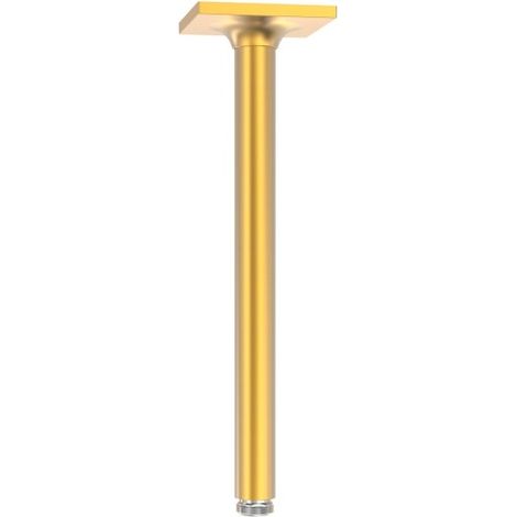 Bras de plafond Pour pommeau de douche Or Mat 24K - TRES 13462121OM