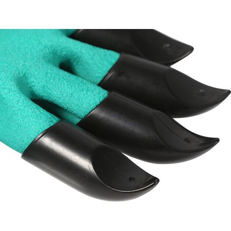 paire de gants de jardinage pour hommes/femmes, pour creuser, planter et désherber, gants de jardinage à griffes (1/5)