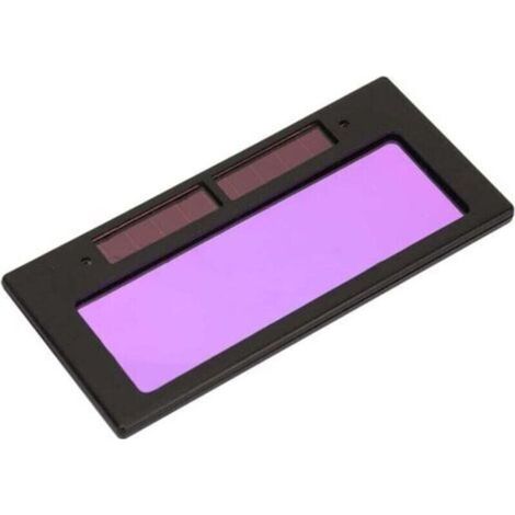 Lunettes de soudeur à énergie solaire pour voiture, masque de soudage, filtre de lentille, masque de soudure, lunettes de protection pour le travail (1/4)