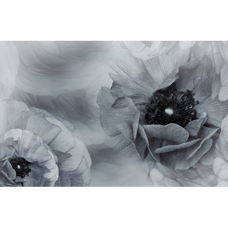 Papier peint panoramique - Fleurs - 130 cm x 83 cm (1/2)
