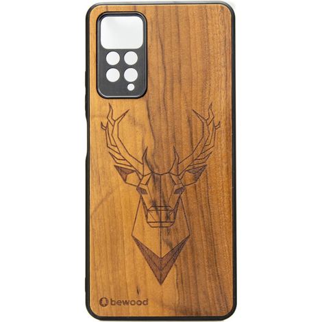 Custodia in legno per Xiaomi Redmi Note 11 Pro IMBUIA DEER