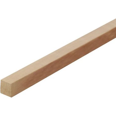 LISTELLO PIALLATO IN FAGGIO 10 X 10 X 1000 MM