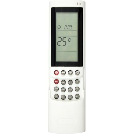 Télécommande de remplacement pour climatiseur Airwell RC08B (1/3)