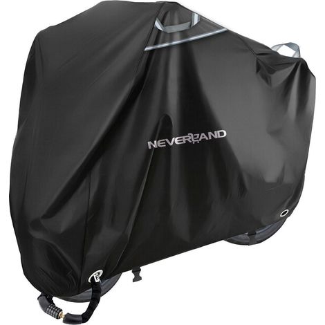 Motorrad Abdeckplane 300D Oxford, wasserdicht & winterfest, L-220cm (1/5)