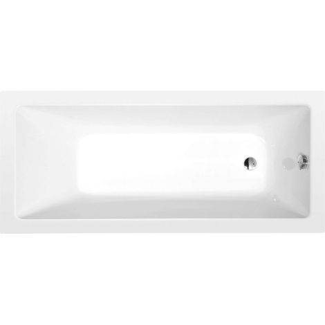 Polysan - Bañera rectangular Noemi 160x70x39 cm, blanca 71707 (1/5)