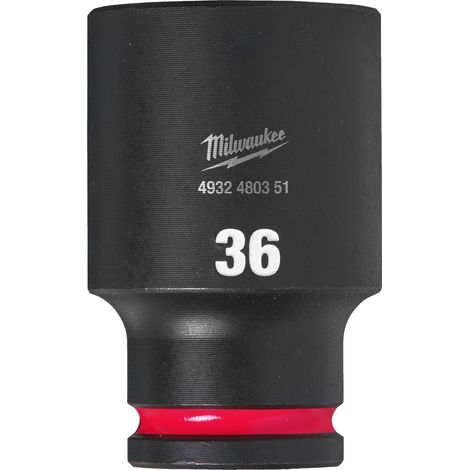 Milwaukee Bussola a macchina attacco quadro 1/2 36 mm lunga (1/3)