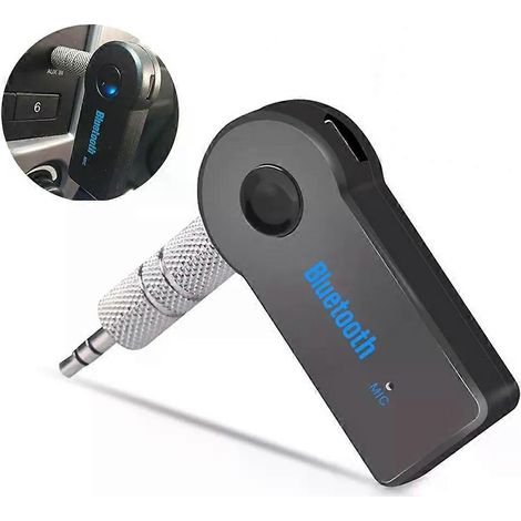 Adaptateur récepteur/émetteur Bluetooth sans fil 2 en 1, adaptateur récepteur MP3 pour autoradio et prise auxiliaire audio 35 mm pour téléphone portable (1/5)